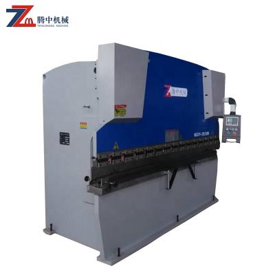 China Building material dobladora lamina stores with high precision /125tx3200 NC press brake to India for sale