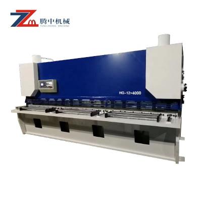 China Cutting industrial cheap guillotine metal shear machine for 20mm thickness steel, hydraulic guillotine 20x3200 en venta