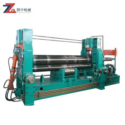 China Building material shops 30mm steel rolling mill, W11S-30*3000mm steel plate rolling mill price for sale