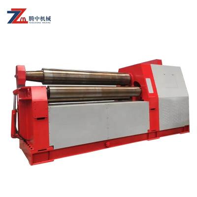 China Professional Building Material Trays Four Rollers Heavy Duty Plate Bending Machine W12-6X3000 en venta