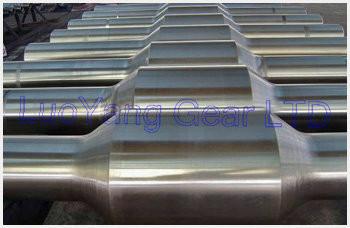 China Forged steel drum shafts , Transmission Input Shaft / Steel Gear Wheel Shaft for sale