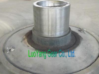 China Casting Steel Ball Mill End Cap , Large Size Heavy Steel Casting Parts for sale