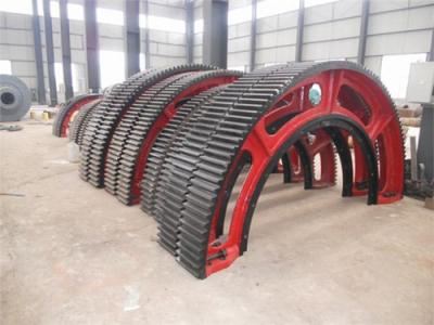 China High Performance Alloy Steel Forging Cylindrical External Ring Gears for Machine for sale