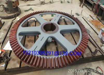 China Foged Steel Milling Machine Tool Straight Tooth Bevel Gear Wheel for sale