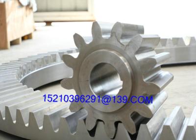 China Forging Steel CNC Machining Spiral Bevel Gears In Automobile / Oil Drilling Rig for sale