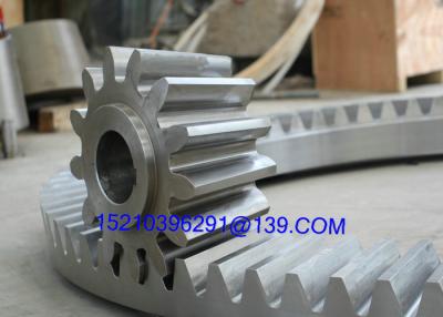 China Forging Straight Bevel Gear Of Reduction Box , Casting Segment Bevel Gears for sale