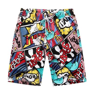 China Factory Wholesale OEM Anti-UV Mens Swim Trunks Beach Quick Dry Shorts With Pockets for sale