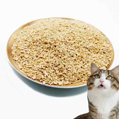 China Viable Cracked Tofu Cat Litter 0.3mm-3mm 2.4kg 6L for sale