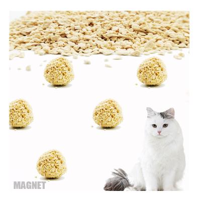 China Sustainable Reliable Factory Cat Litter Manufacturing Corn Cat Litter for sale