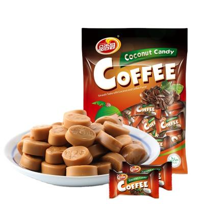 China Natural Coconut Coffee Flavor Confectioneries Sweet Halal Coffee Hard Candy for sale