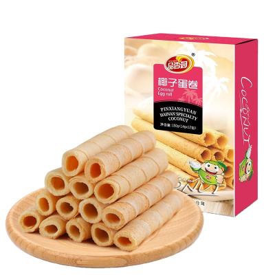 China Natural Hot Sale Chinese Coconut Egg Bun Cookie Cream Crispy Cookie for sale