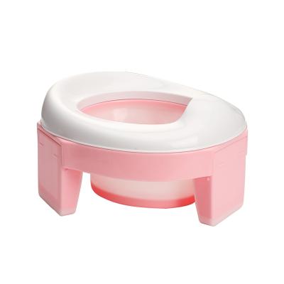 China Eco-freindly Folding Children's Potty Toilet Seat and Supplies Baby Toilet Potty Wholesale Tavel Potties Kids Potty for sale