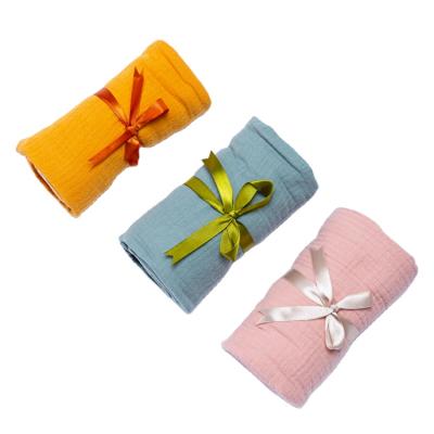 China Baby Blanket Anti-static Super Soft Muslin Double Sided 100% Cotton Baby Blanket for sale