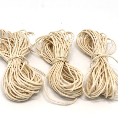 China eco-friendly & BPA Free 5 Meters Baby Teether DIY Waxed Cotton Yarn Line Twine Rope Accessories for sale