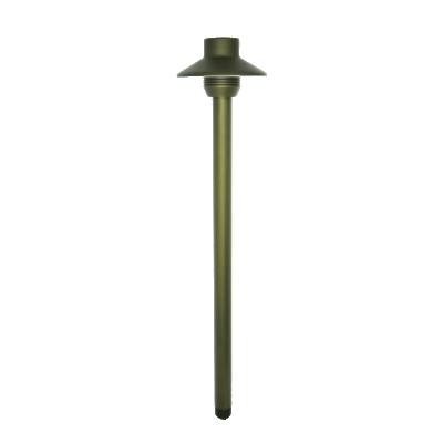 China Residential Tiny Brass Cap Path Light For Outdoor Garden Lighting for sale