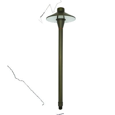 China LANDSCAPE Professional Landscape Lamp Brass Path Light Led Outdoor Lighting for sale