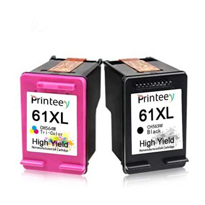 China High Yield 61XL Inkjet Cartridge 61 Re-manufactured Reman Ink Cartridge For HP Officejet 4630 Printer Cartridge 61XL for sale