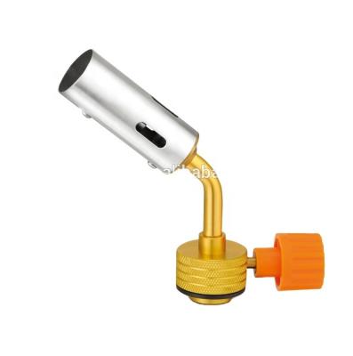 China Flame temperature and height can be custom design Customized design butane / GAS torch igniter aluminum micro threaded welding aluminum TORCH for sale