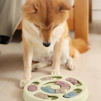 China Small Animals Dog Puzzle Toys Increase IQ Dog Games Interactive Slow Feeding Training Feeder For Medium Small Dog Puppy for sale