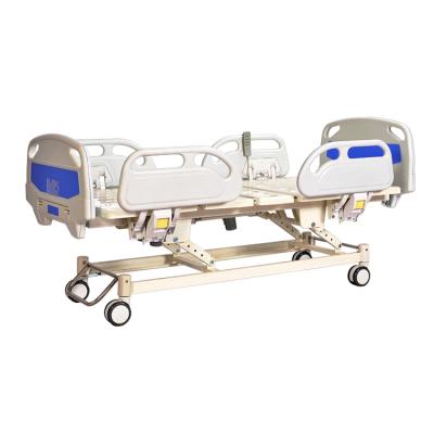 China Three functions Hebei made ABS side rail 3 function icu electric hospital bed for sale for sale