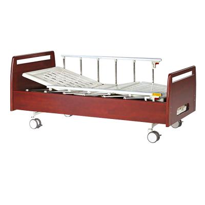 China Two Functions Shape Modern Double Crank Rehabilitation Patient Care Adjustable Rotating Home Bed for sale