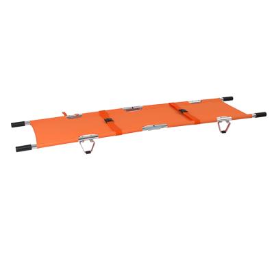 China Carry an Injured or Sick Person BEST Selling Lightweight Portable Aluminum Folding Patient Transfer Rescue Stretcher for sale