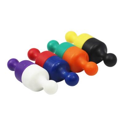 China Widely Used In Offices Colorful Medium Size D19X25mm Neodymium Button Magnets For Whiteboard for sale