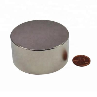 China Big Powerful D60X30mm Neodymium Magnets Super Strong Discs Of Industrial Magnet for sale