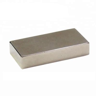 China Industrial Magnet N35 Large Block Neodymium Magnets 50mmX25mmX10mm for sale