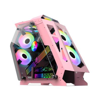 China With Fan Mid Tower Gaming PC Case With Fan for sale