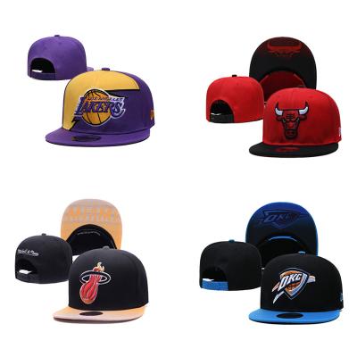 China New Custom Wholesale Sporty Logo Men Bundle Embroidery Vintage Snapback Fitted Hat For All NBA-Team-Hat for sale