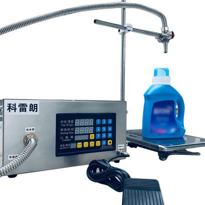 China Food Oil Shampoo Lotion Water Juice Perfume Gel Hand Sanitizer Liquid Bottle Filling Machine For Plastic Bottle Production Line for sale