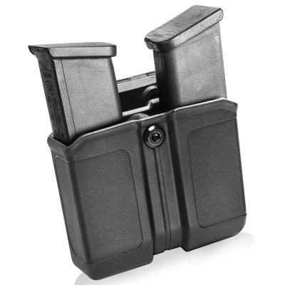 China Universal Quick Draw Gun&Flower Polymer OWB Magazine Pouch Universal For 9mm/.40 Double Stack Mags for sale