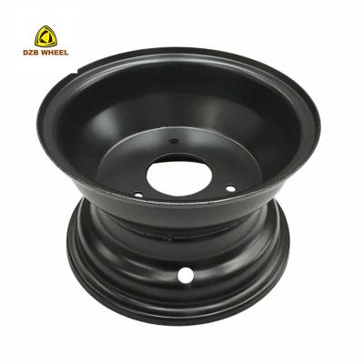 China Luxury atv wheel size 8x5.5 PCD4/108 STEEL ATV WHEEL RIM GOLF TRUCK WHEEL RIM FOR GOLF ATV/UTV TRUCK for sale