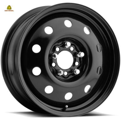 China Hot Saling Steel Car Wheel 17 Inch 5x127 Steel Wheel 17x7 Steel Car Wheel CB And Adjustable Holes for sale