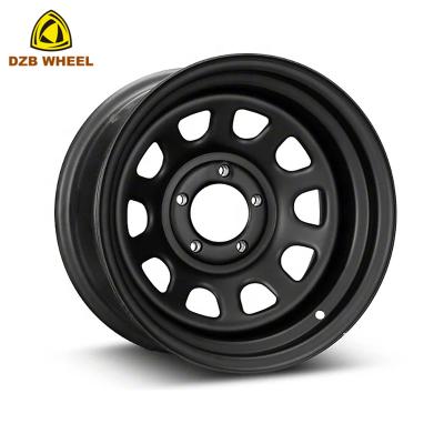 China Factory Supply Car Wheels Daytona Cheap Rim 10 Steel 16 Wheel Rims for sale