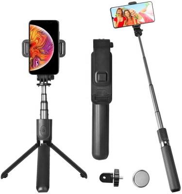 China L03 Aluminum Alloy Aluminum Selfie Stick With Detachable Outdoor And Mini Tripod Stand Wireless Selfie Stick for sale