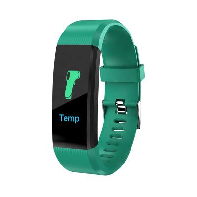 China Original TFT color screen smart fitness sport watch APP control smart wristband 115plus band for sale