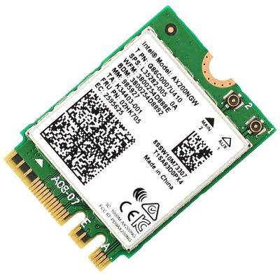 China COMFAST CF-AX200-M Dual Band WiFi 6 Intel AX200 2.4G/5G 802.11ac/ax NGFF PCI-E Wifi Network Card Laptop/Desktop Radio for sale