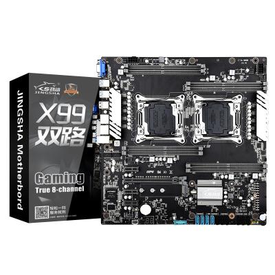 China JINGSHA Server/Workstation Factory New CPU X99 2 Server Motherboard With Octa Channel DDR4 for sale