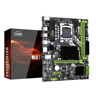 China Desktop Factory Hot Sale X58 Motherboard For LGA 1366 DDR3 1066 1333MHz 32GB SATA2.0 USB3.0 MATX LGA1366 Mainboard for sale