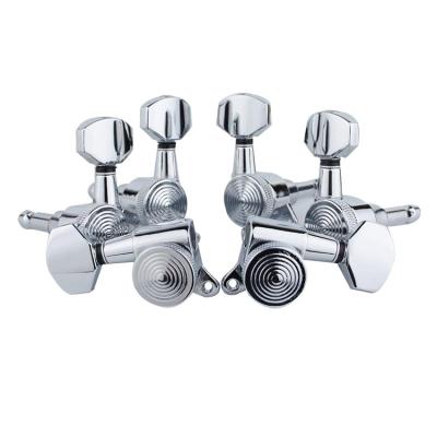 China Guitar Locking Tuners Custom Chrome 3R3L Locking Tuners  Machine Heads Keys Guitar Tuning Pegs for Electric Acoustic Guitar Parts for sale