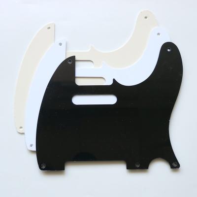 China 5 Hole Vintage TL Pickguard 5 Hole 3Ply Aged White Vintage TL Guitar Pickguard for FD American Mexican Made Standard TL Style Electric Guitar for sale