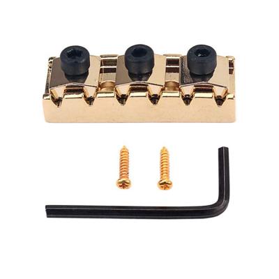 China String Lock 43mm String Lock Locking Nut Guitar for Floyd Rose Tremolo Bridge, gold for sale