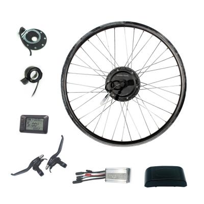 China Greenpedel 28 29 inch e wheel 27.5/28/29 inch front electric bicycle hub motor kit 36v 48v 500w for sale