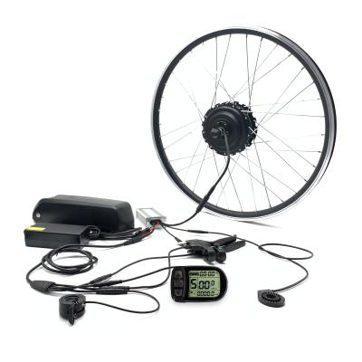 China Greenpedel 26 inch ebike kit wheel 750w geared hub motor electric bike conversion kit 48v 20