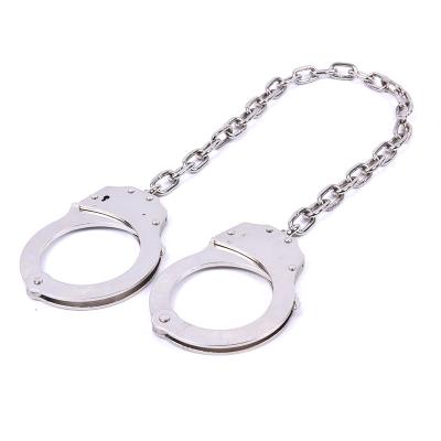 China Carbon steel leg slaps legcuffs chains leg-iron ankle chain for chaining shackles for chaining for sale