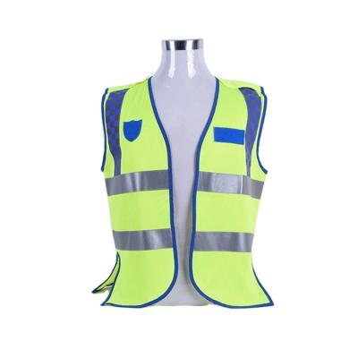 China Water Proof Logo Printed Reflective Safety Vest Custom Made Wholesale For Advertising for sale