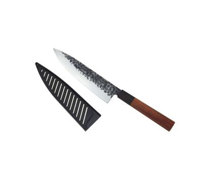 China Viable high quality classic design 8 inch hammer model 3 layers chef knife for sale