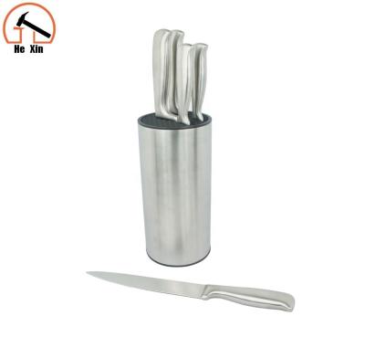 China Durable High Quality Universal Round Shape Stainless Steel Knife Block Knife Holder for sale